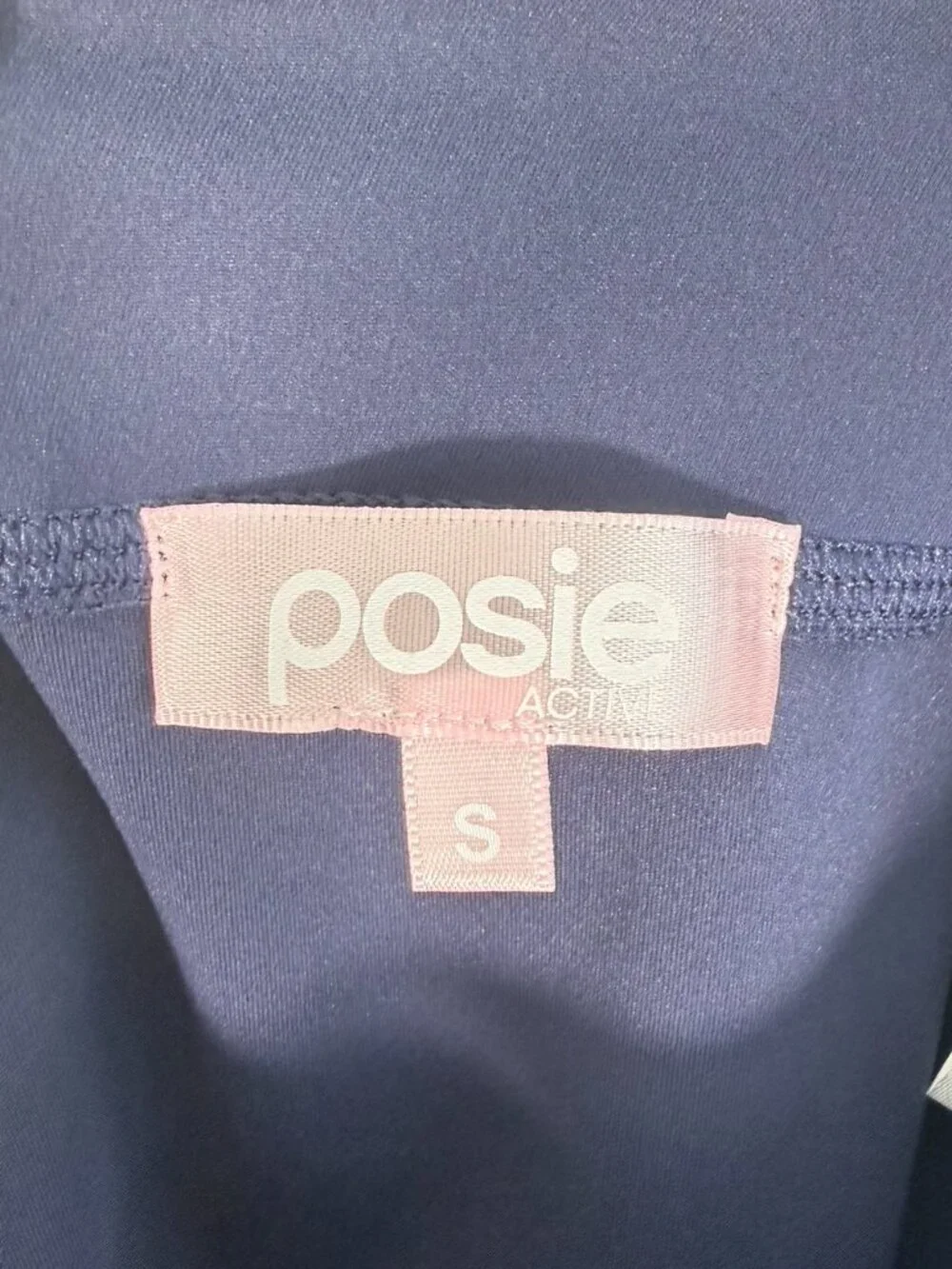 Posie Active Halter Capri Legging Set Navy Small NWT 2 Piece Pilates Workout